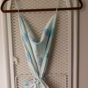 Slip Nightgown - Floral Print